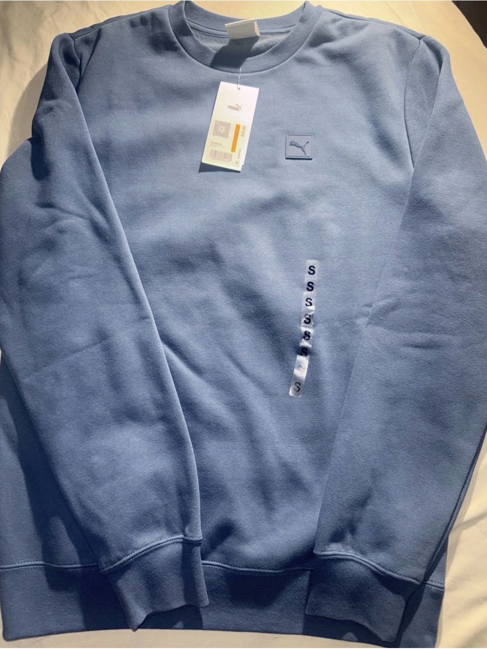Puma Dusty Blue Crewneck Sweatshirt